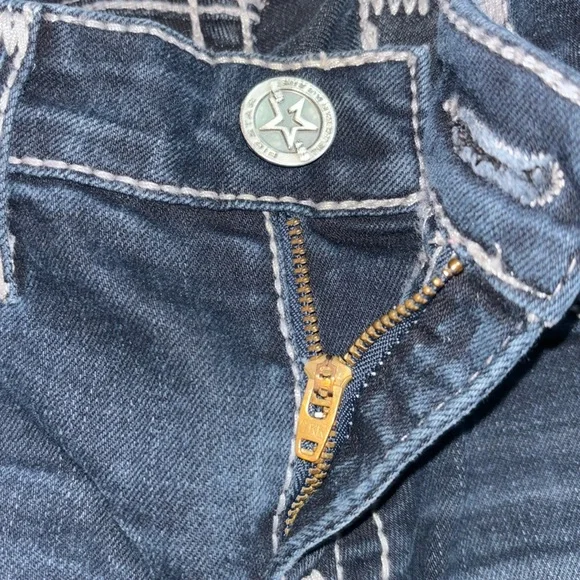 Big Star⭐️Jenae Ankle Skinny Black Label Stretch Dark Wash Jean 26R - Picture 8 of 16